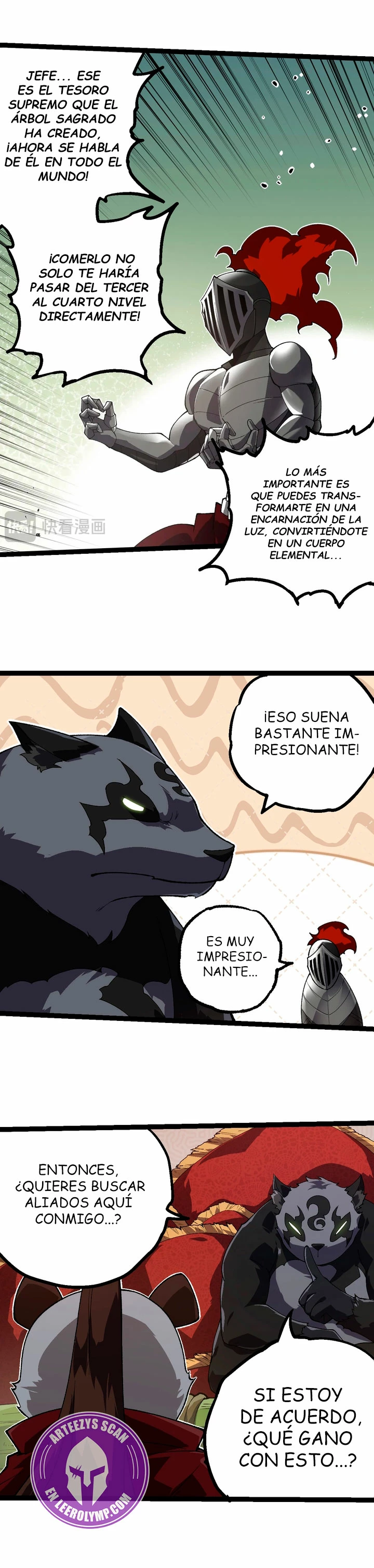 Mi Evolución a Partir de un Árbol Gigante capítulo 260 página 13