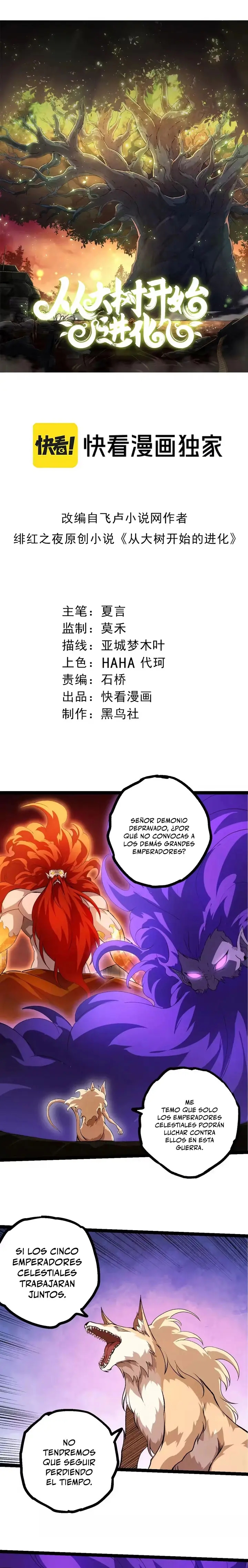 Mi Evolución a Partir de un Árbol Gigante capítulo 478 página 1