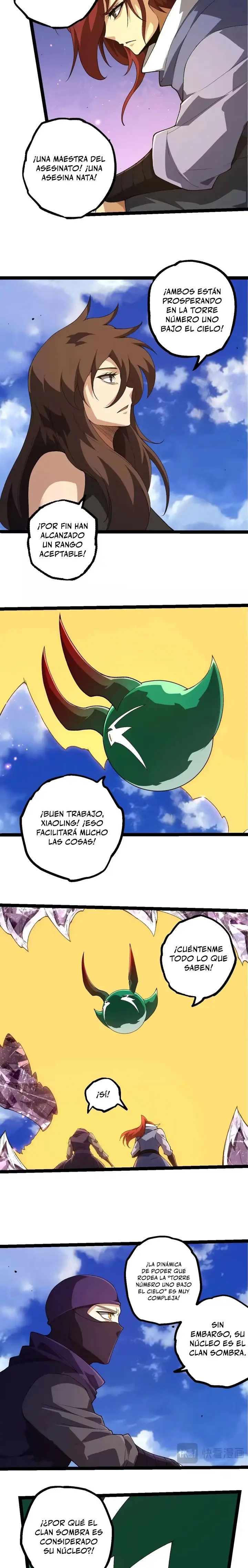 Mi Evolución a Partir de un Árbol Gigante capítulo 490 página 5