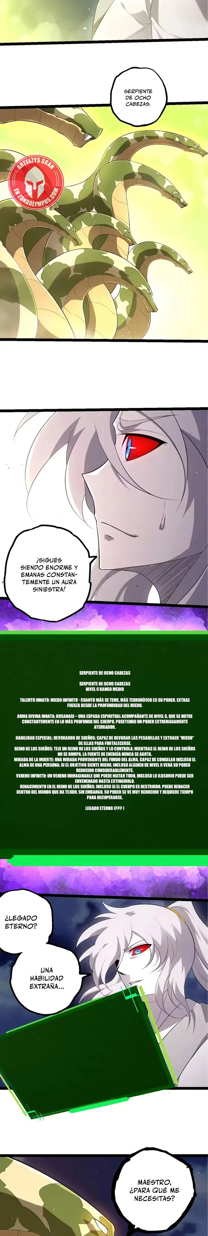 Mi Evolución a Partir de un Árbol Gigante capítulo 495 página 8