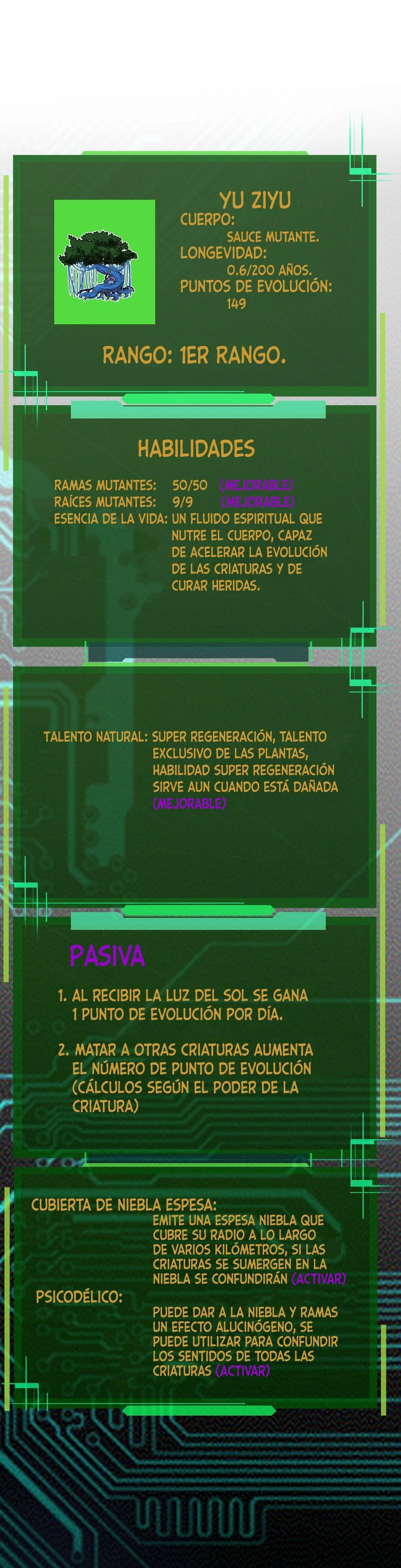 Mi Evolución a Partir de un Árbol Gigante capítulo 7 página 61