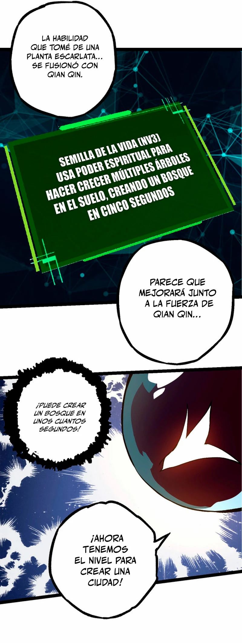 Mi Evolución a Partir de un Árbol Gigante capítulo 72 página 7