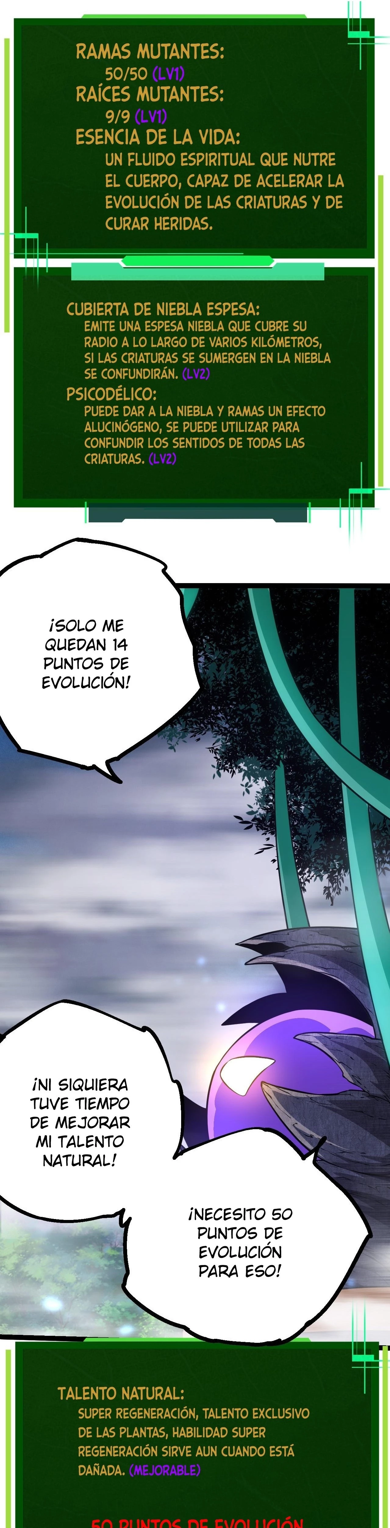 Mi Evolución a Partir de un Árbol Gigante capítulo 8 página 38