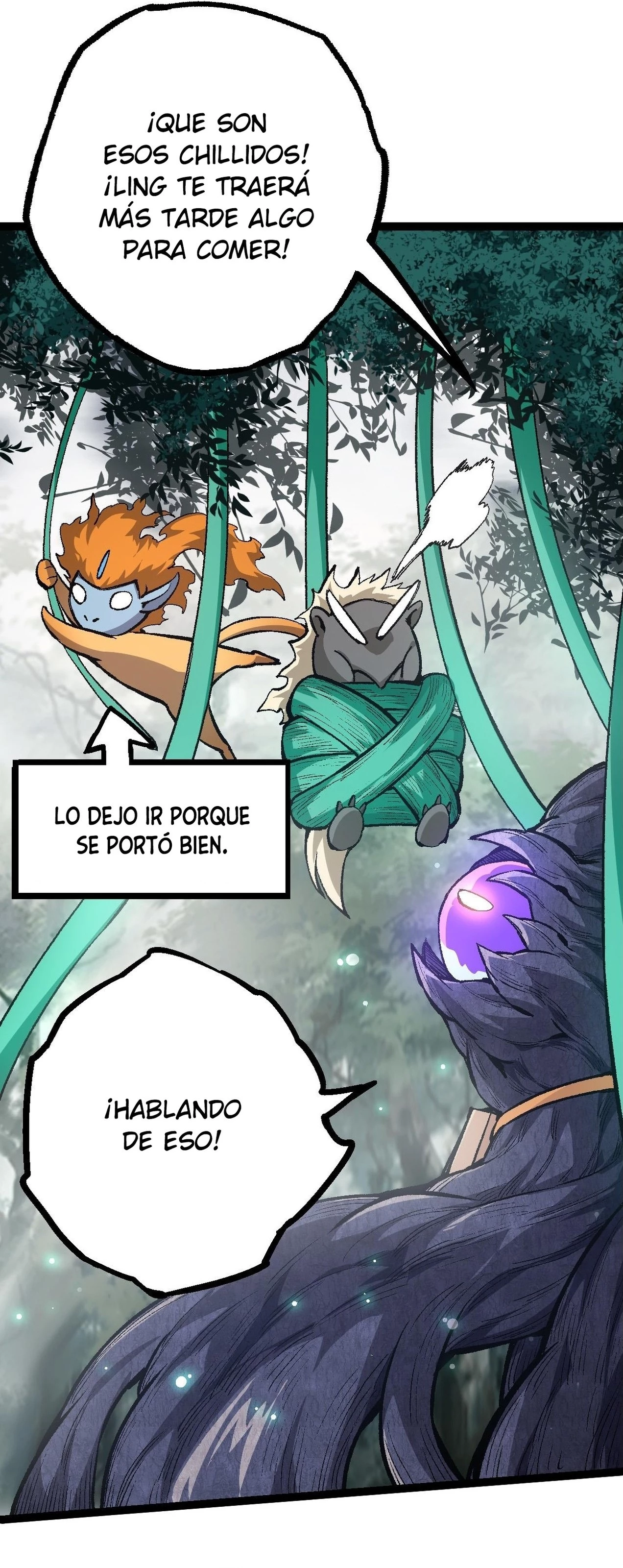 Mi Evolución a Partir de un Árbol Gigante capítulo 9 página 58