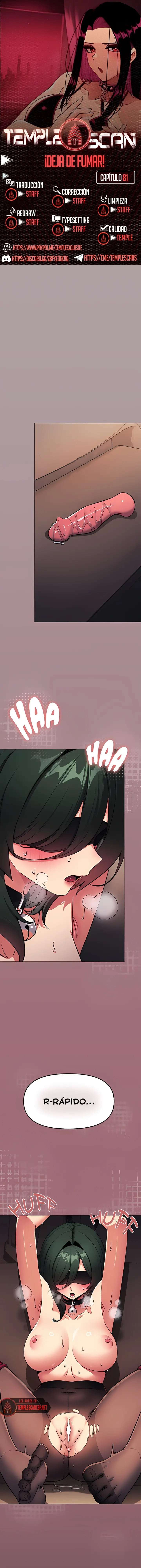 Deja de fumar capítulo 81 página 1