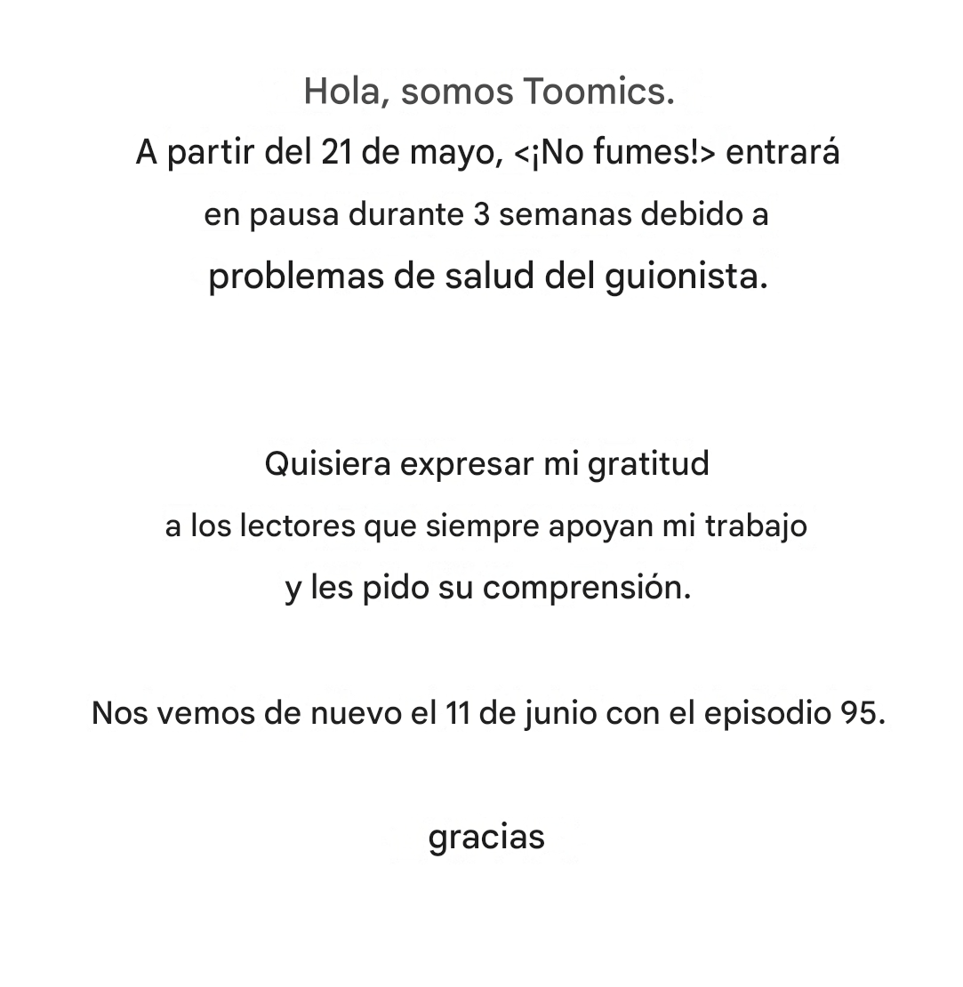 Deja de fumar capítulo 94.7 página 1