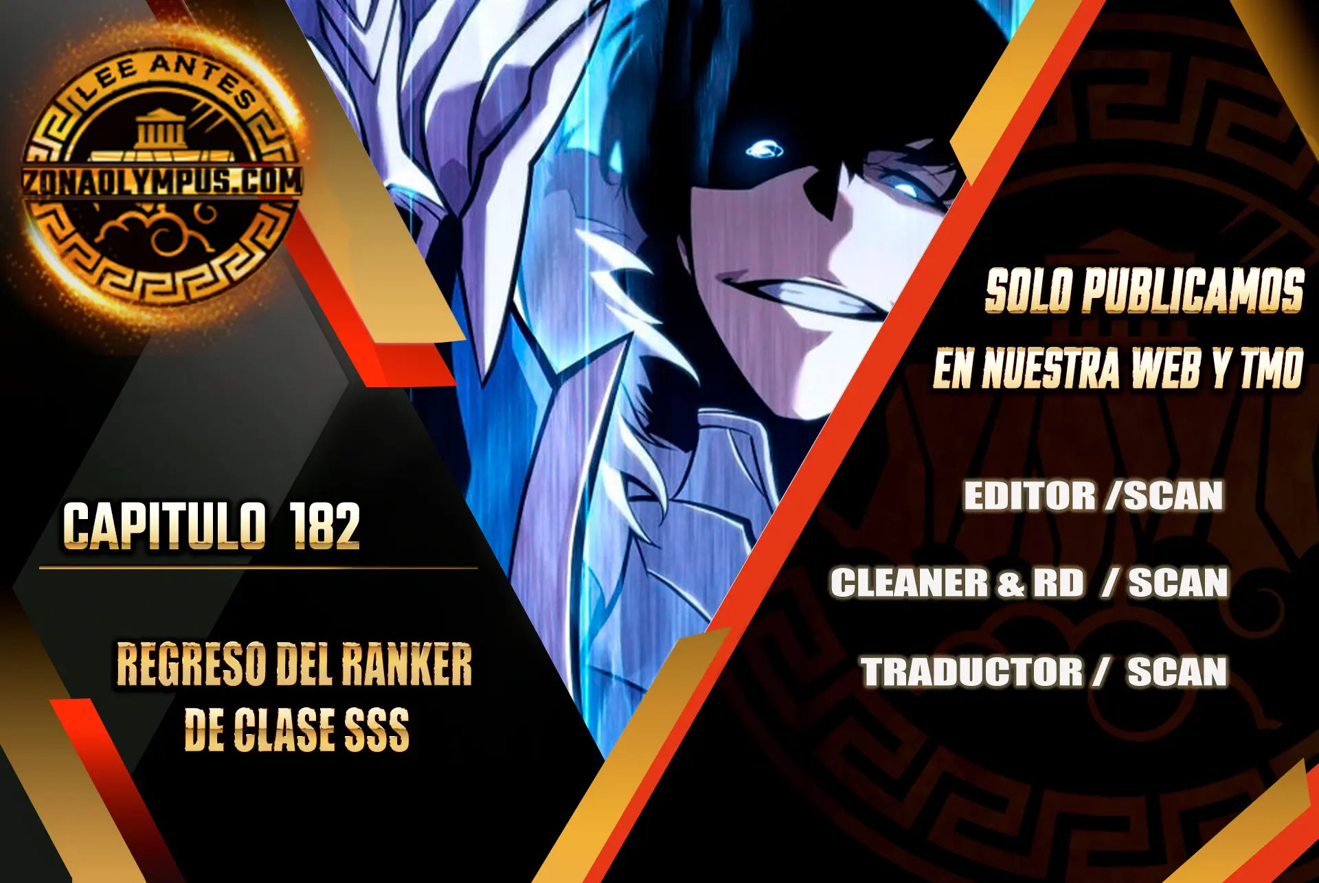 Regreso del ranker de clase SSS capítulo 182 página 1