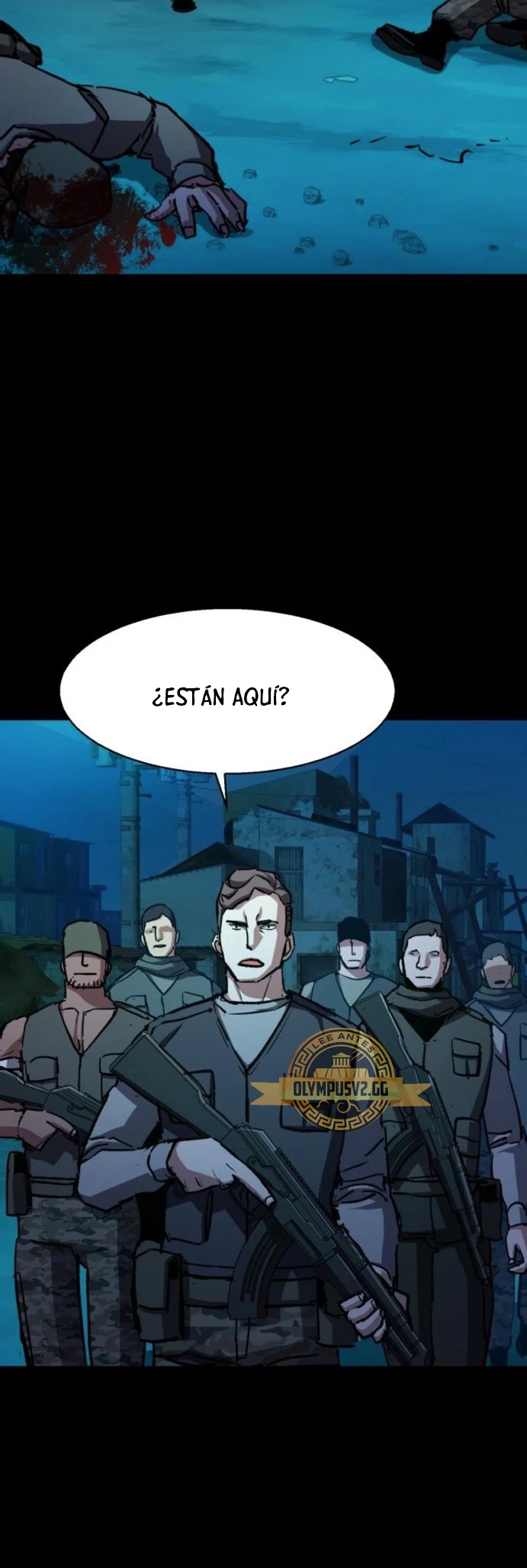 Inscripcion de mercenarios capítulo 161 página 38