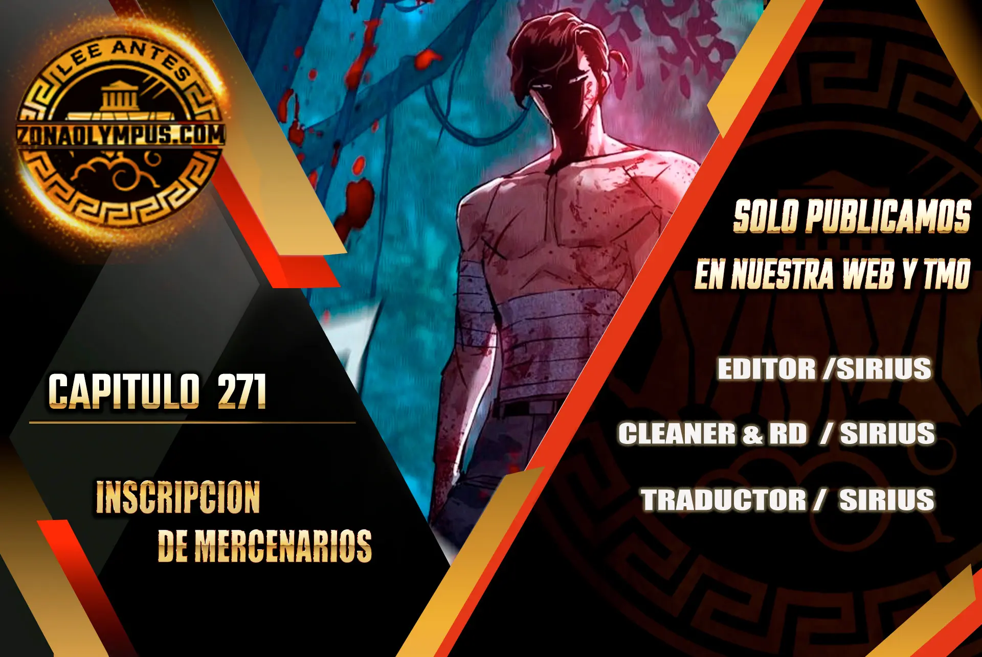 Inscripcion de mercenarios capítulo 271 página 1