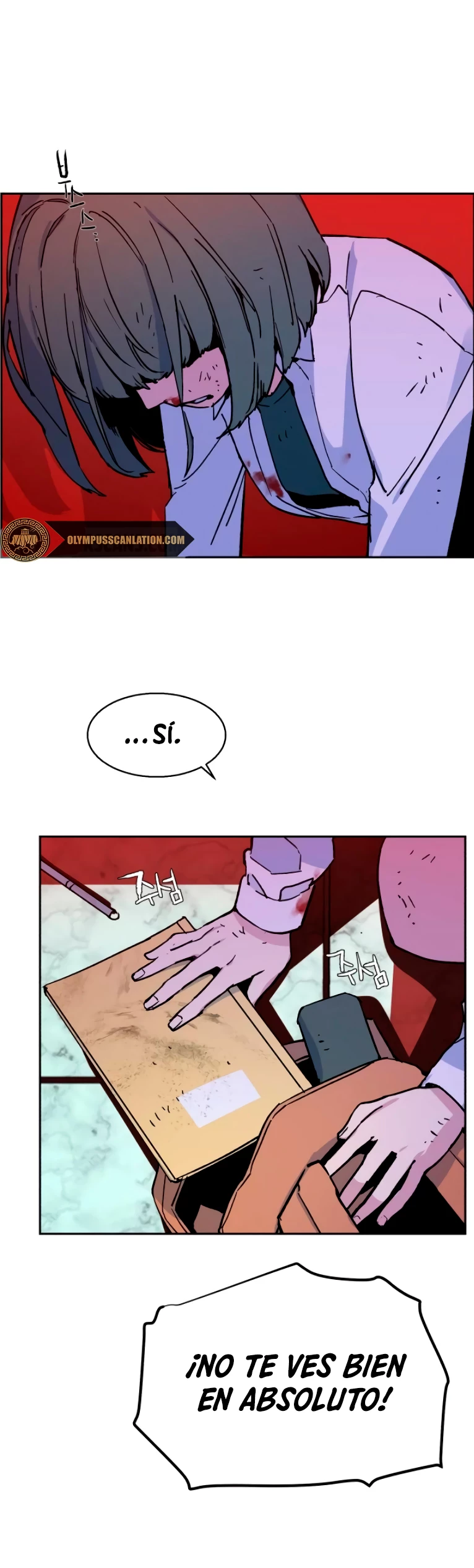Inscripcion de mercenarios capítulo 5 página 58