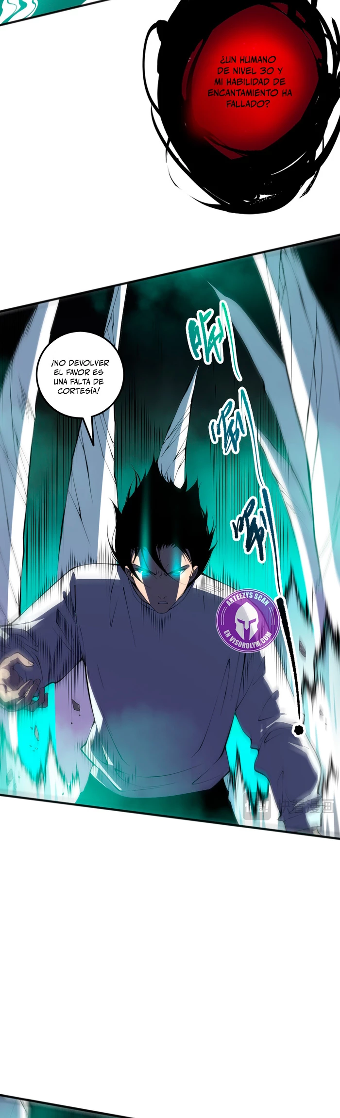 ¡Nigromante¡, ¡Yo soy la plaga! capítulo 103 página 34