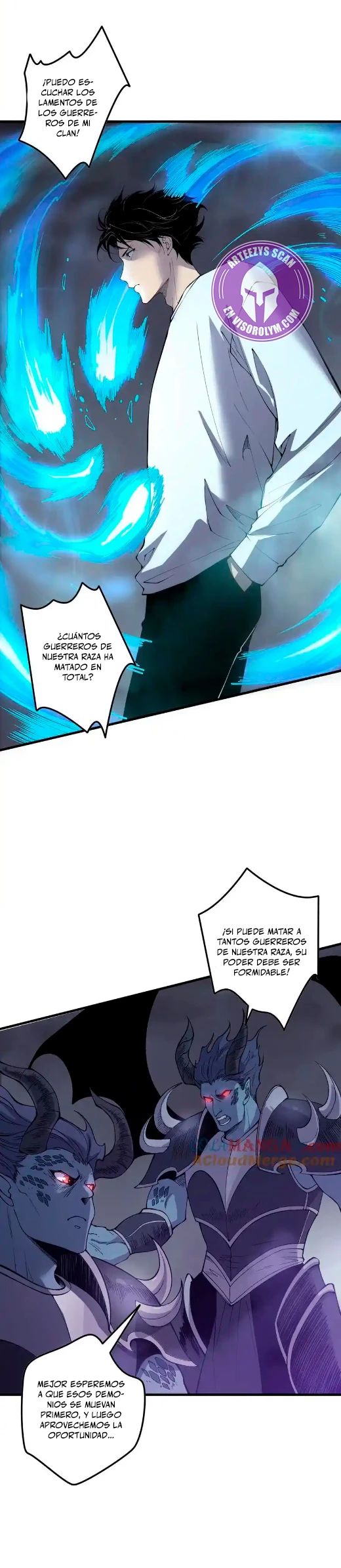 ¡Nigromante¡, ¡Yo soy la plaga! capítulo 127 página 9