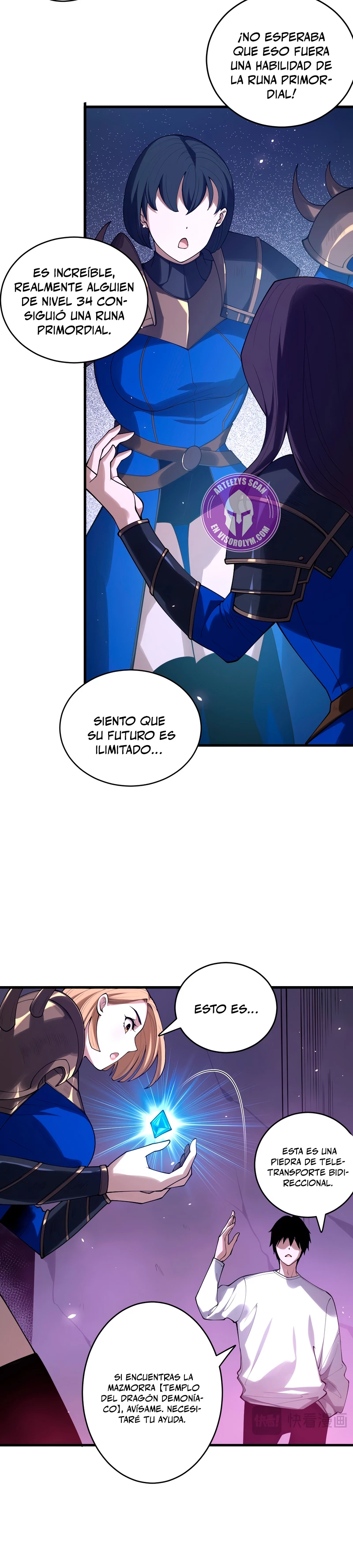 ¡Nigromante¡, ¡Yo soy la plaga! capítulo 132 página 17