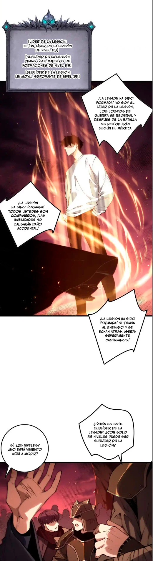 ¡Nigromante¡, ¡Yo soy la plaga! capítulo 142 página 11