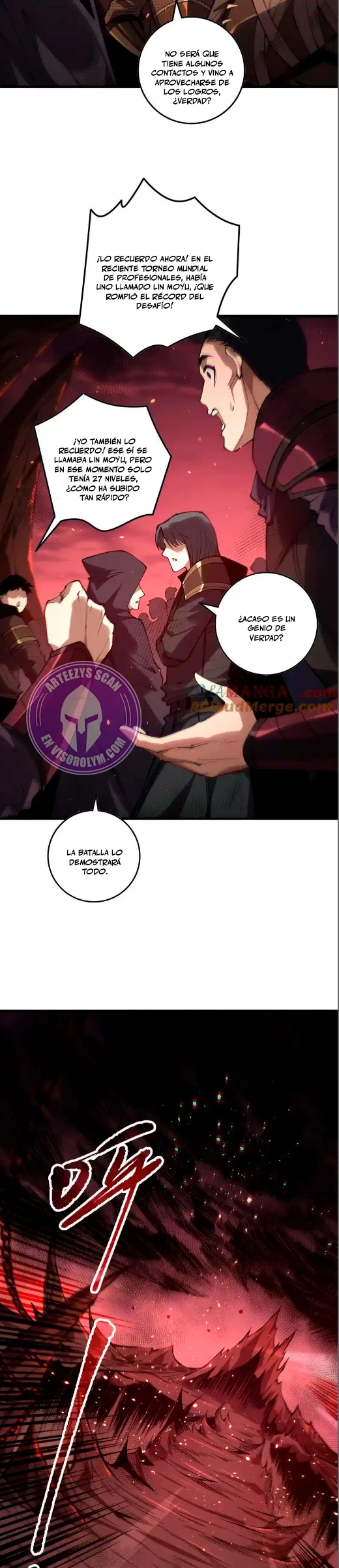 ¡Nigromante¡, ¡Yo soy la plaga! capítulo 142 página 12
