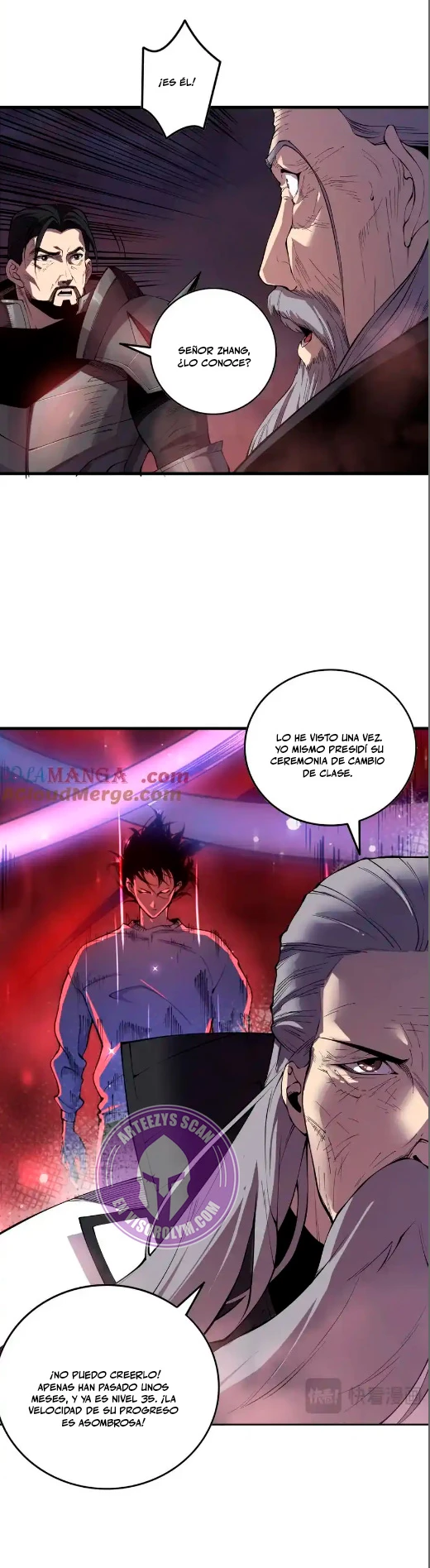 ¡Nigromante¡, ¡Yo soy la plaga! capítulo 142 página 8