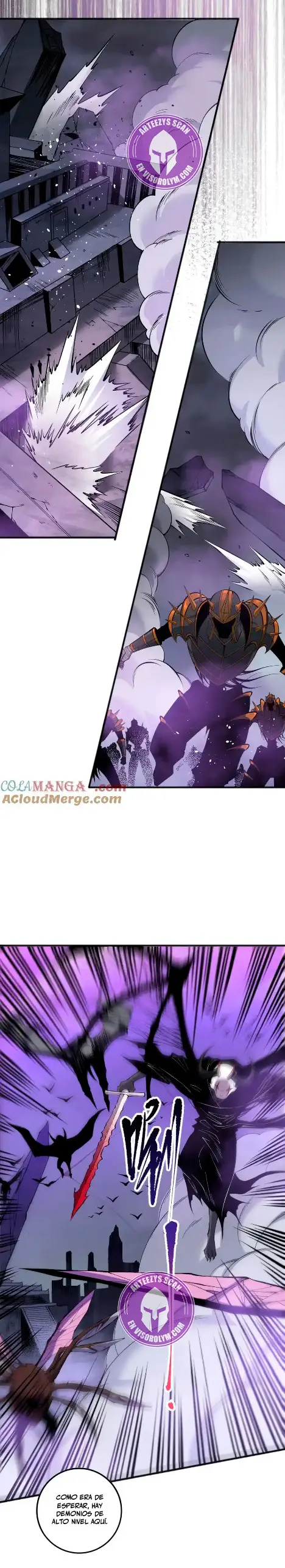 ¡Nigromante¡, ¡Yo soy la plaga! capítulo 153 página 9