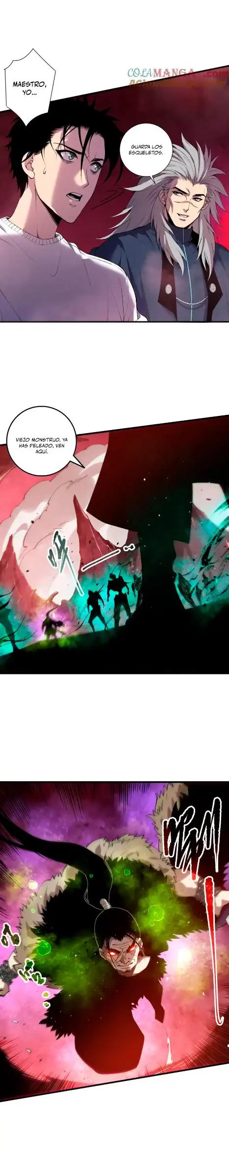 ¡Nigromante¡, ¡Yo soy la plaga! capítulo 156 página 7