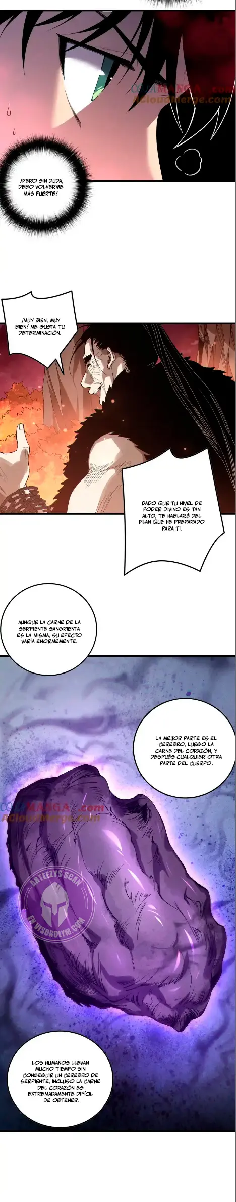 ¡Nigromante¡, ¡Yo soy la plaga! capítulo 158 página 3