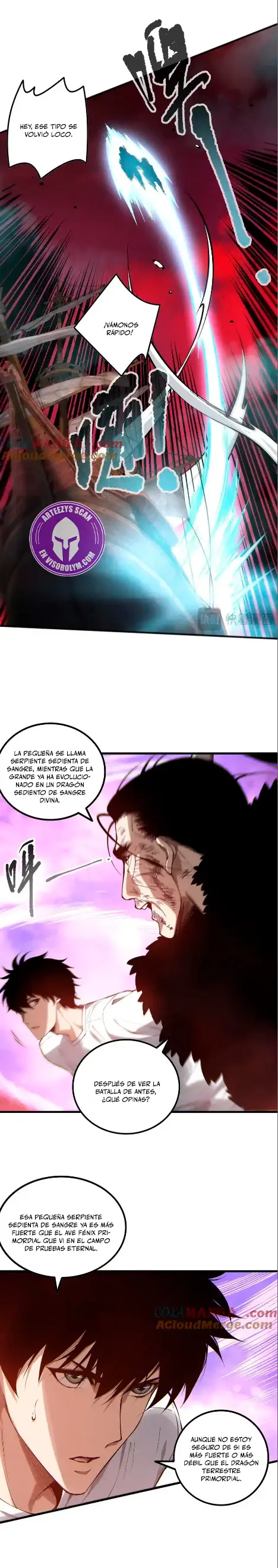 ¡Nigromante¡, ¡Yo soy la plaga! capítulo 160 página 7