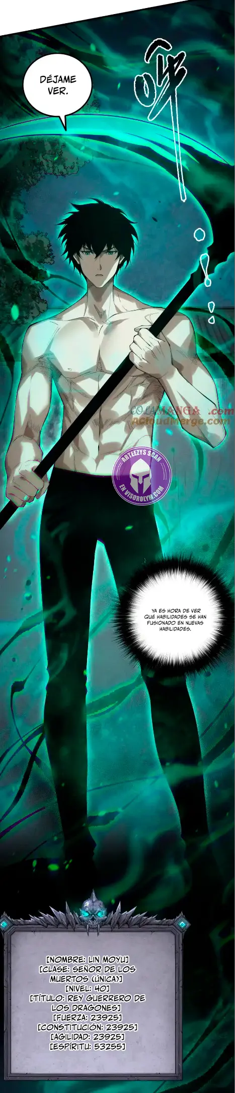¡Nigromante¡, ¡Yo soy la plaga! capítulo 166 página 7