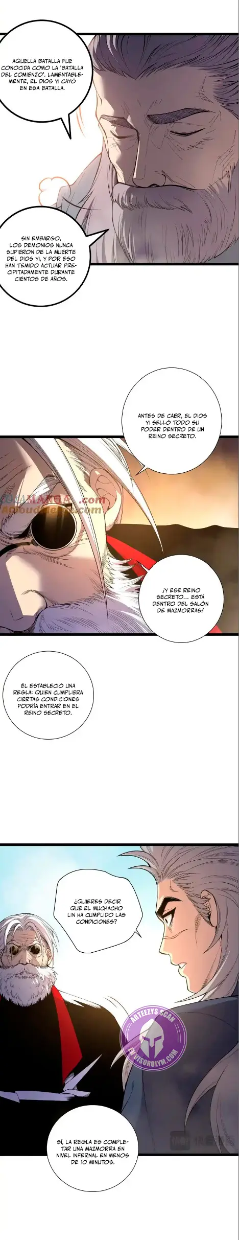 ¡Nigromante¡, ¡Yo soy la plaga! capítulo 168 página 10