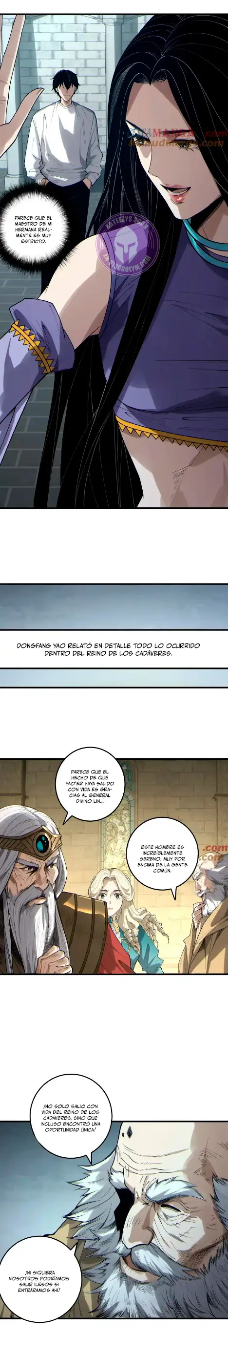 ¡Nigromante¡, ¡Yo soy la plaga! capítulo 183 página 18
