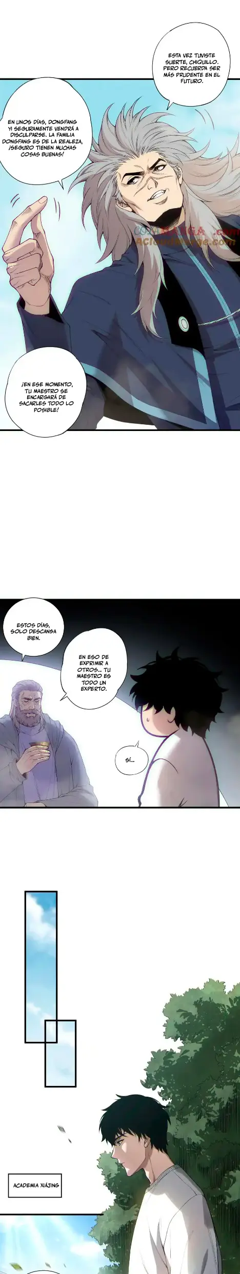 ¡Nigromante¡, ¡Yo soy la plaga! capítulo 184 página 3