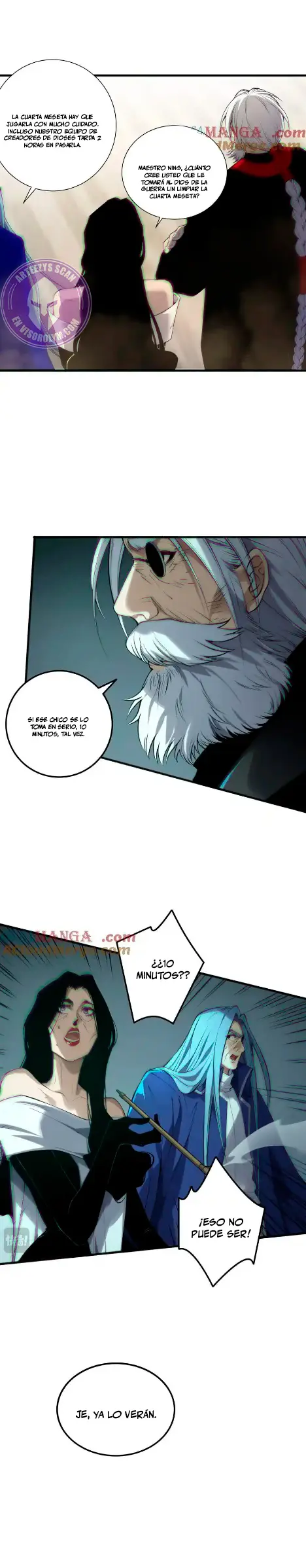 ¡Nigromante¡, ¡Yo soy la plaga! capítulo 185 página 16