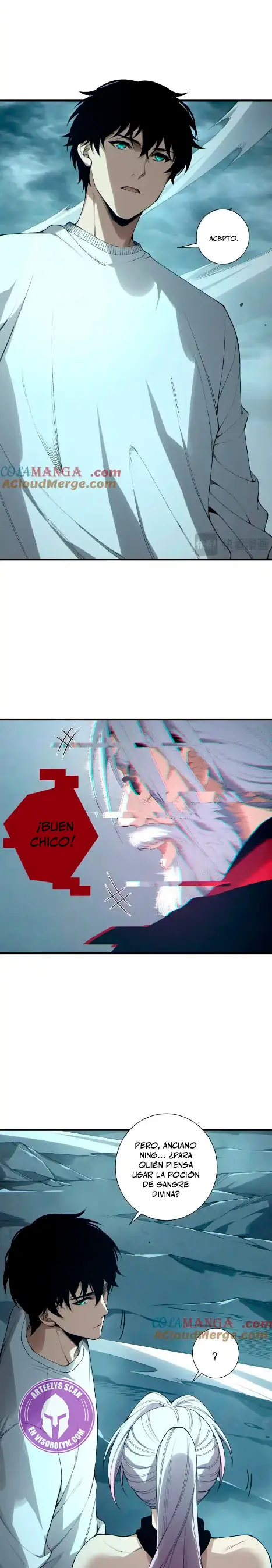 ¡Nigromante¡, ¡Yo soy la plaga! capítulo 187 página 8