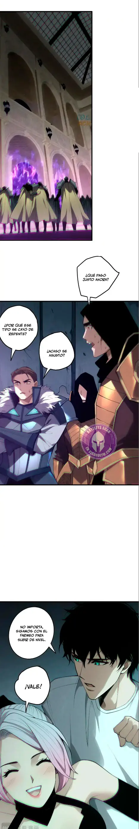 ¡Nigromante¡, ¡Yo soy la plaga! capítulo 189 página 8