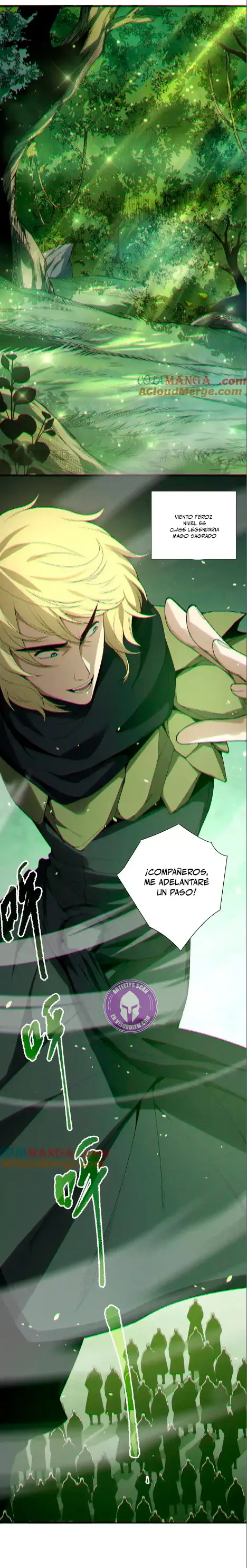¡Nigromante¡, ¡Yo soy la plaga! capítulo 190 página 7