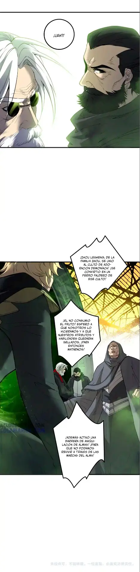 ¡Nigromante¡, ¡Yo soy la plaga! capítulo 193 página 22