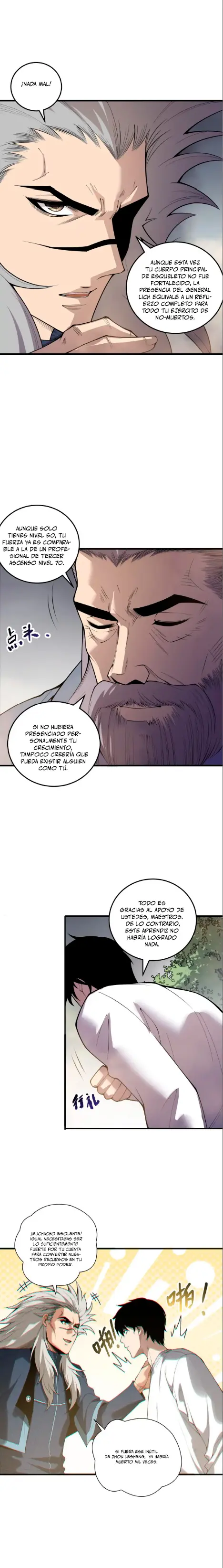 ¡Nigromante¡, ¡Yo soy la plaga! capítulo 202 página 14