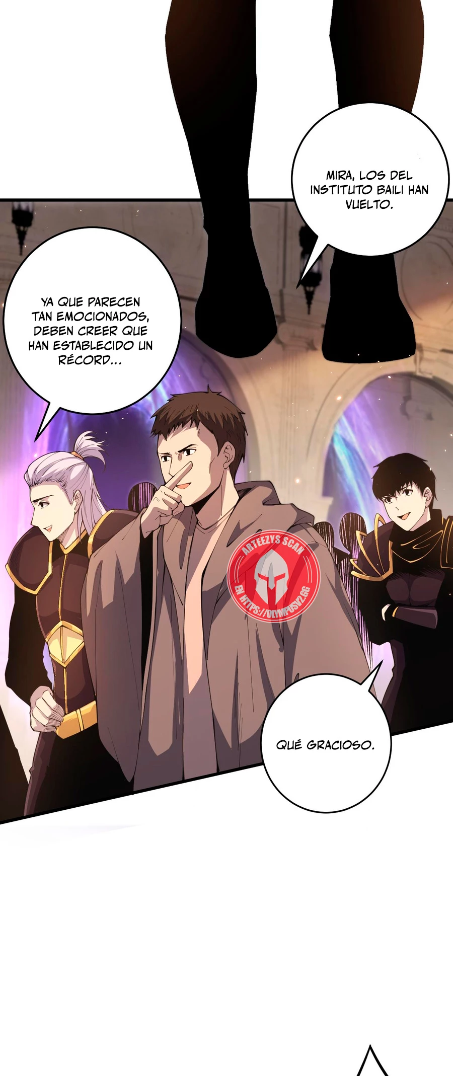 ¡Nigromante¡, ¡Yo soy la plaga! capítulo 29 página 5