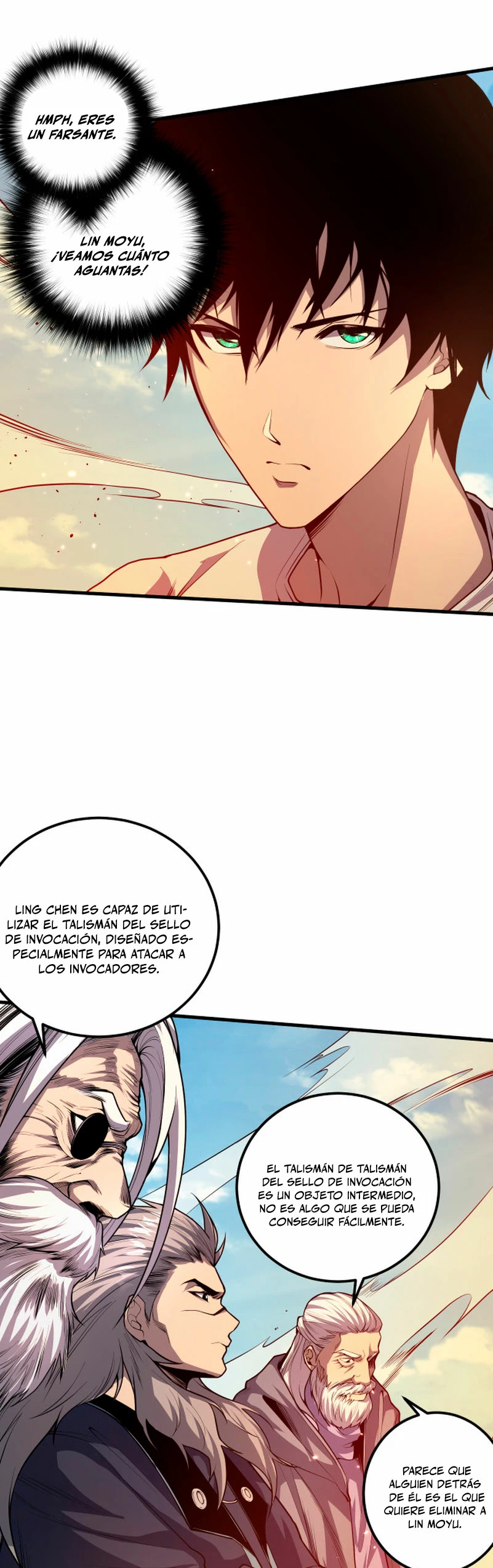 ¡Nigromante¡, ¡Yo soy la plaga! capítulo 32 página 33