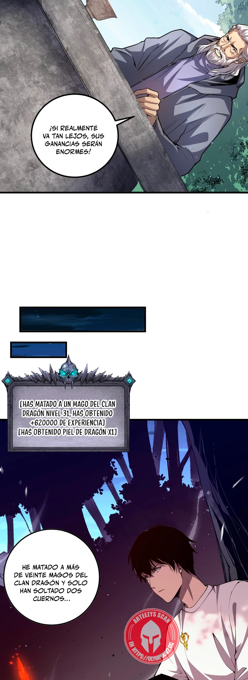 ¡Nigromante¡, ¡Yo soy la plaga! capítulo 35 página 39