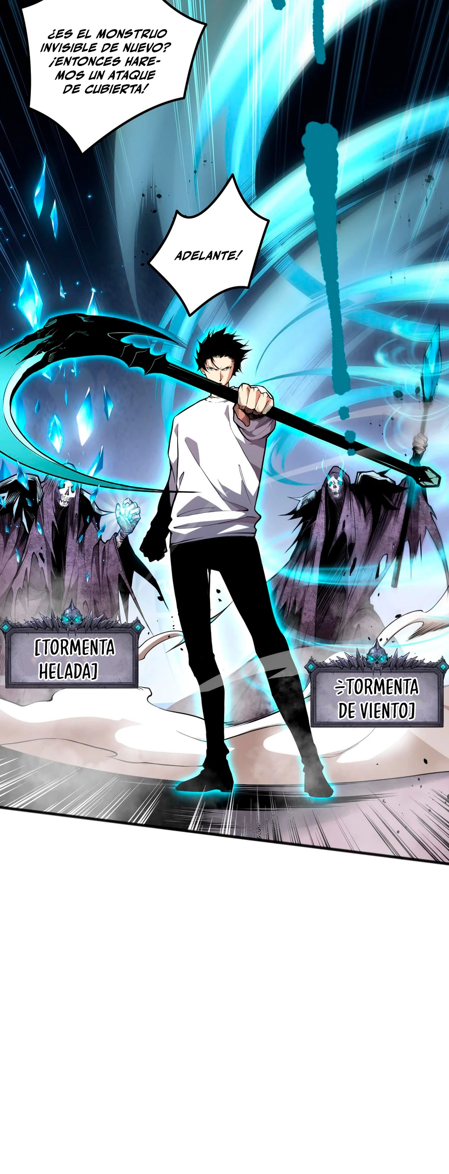 ¡Nigromante¡, ¡Yo soy la plaga! capítulo 36 página 4