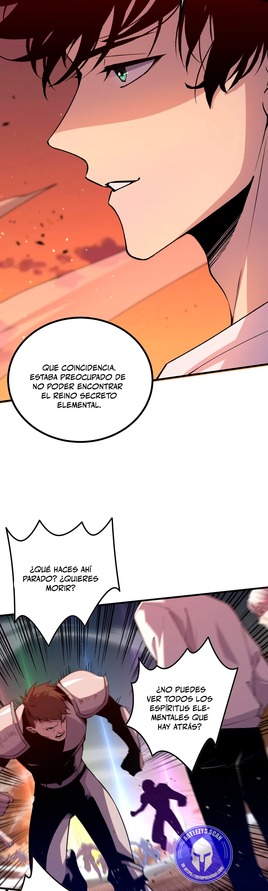 ¡Nigromante¡, ¡Yo soy la plaga! capítulo 51 página 9