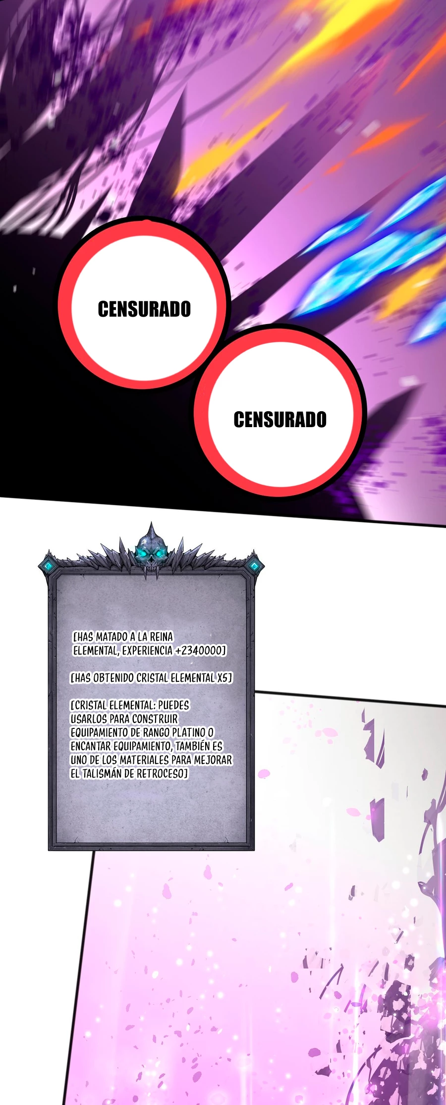 ¡Nigromante¡, ¡Yo soy la plaga! capítulo 55 página 5