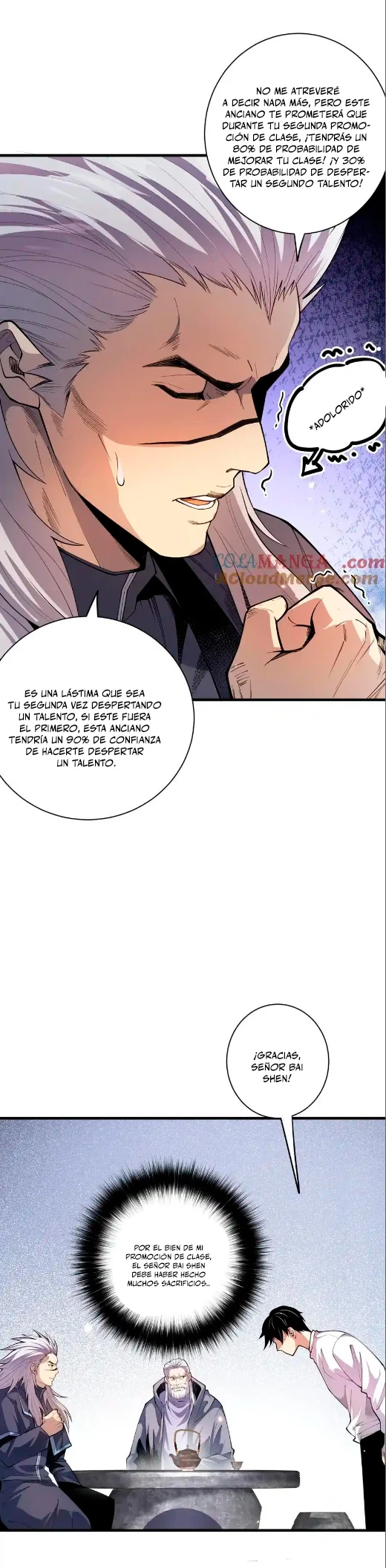¡Nigromante¡, ¡Yo soy la plaga! capítulo 68 página 7