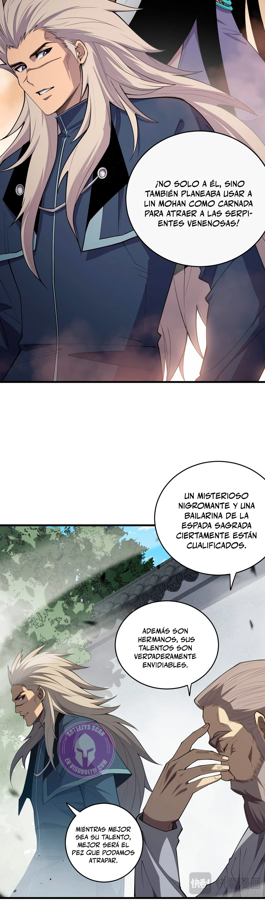 ¡Nigromante¡, ¡Yo soy la plaga! capítulo 72 página 27