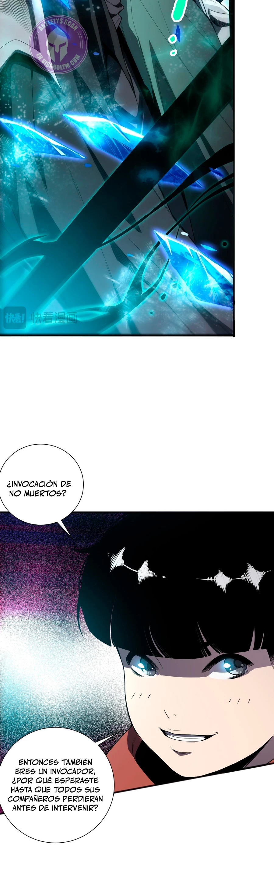 ¡Nigromante¡, ¡Yo soy la plaga! capítulo 72 página 7