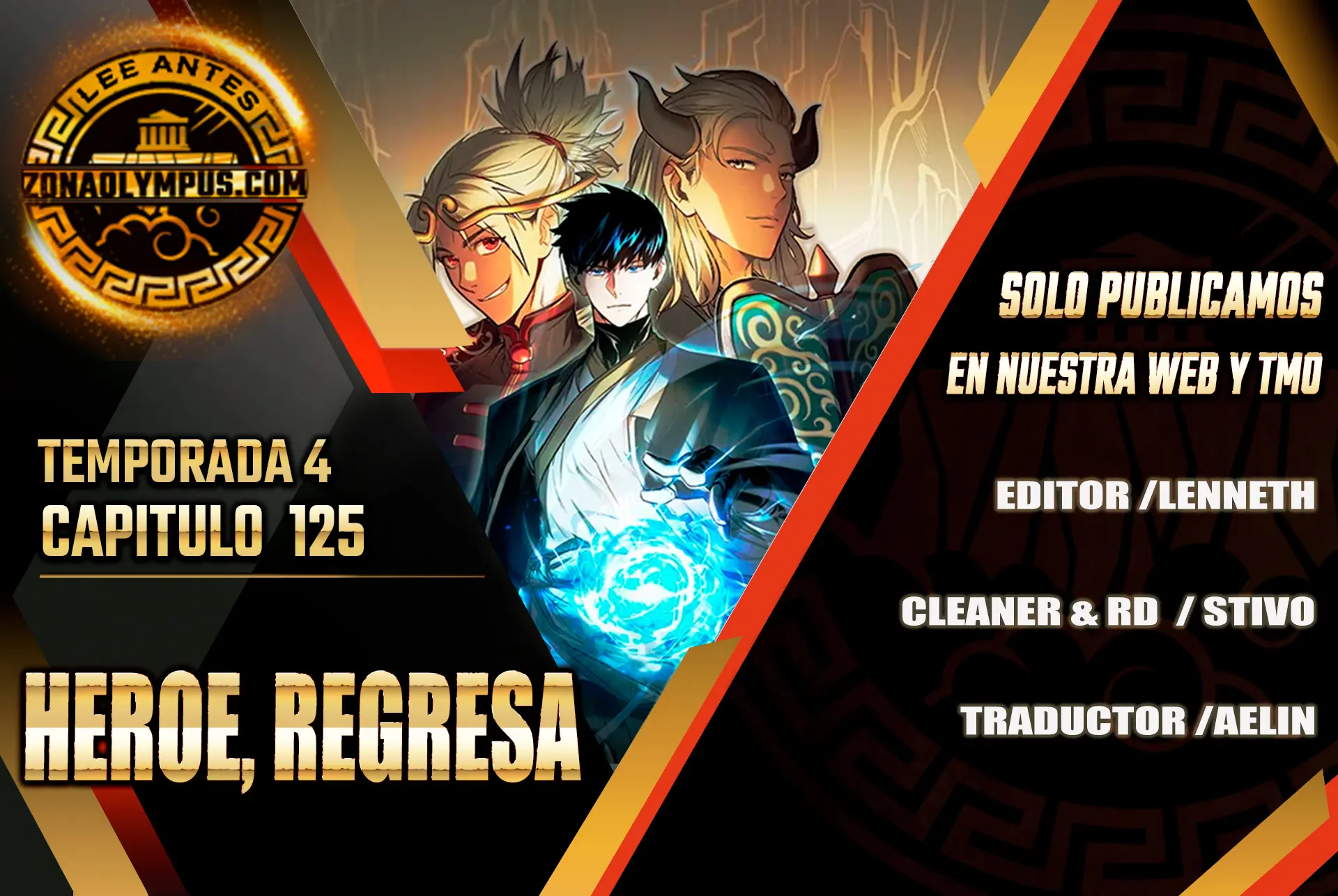 Heroe, regresa capítulo 125 página 1