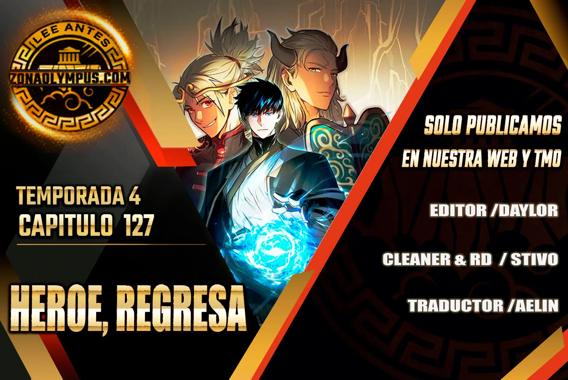 Heroe, regresa capítulo 127 página 1