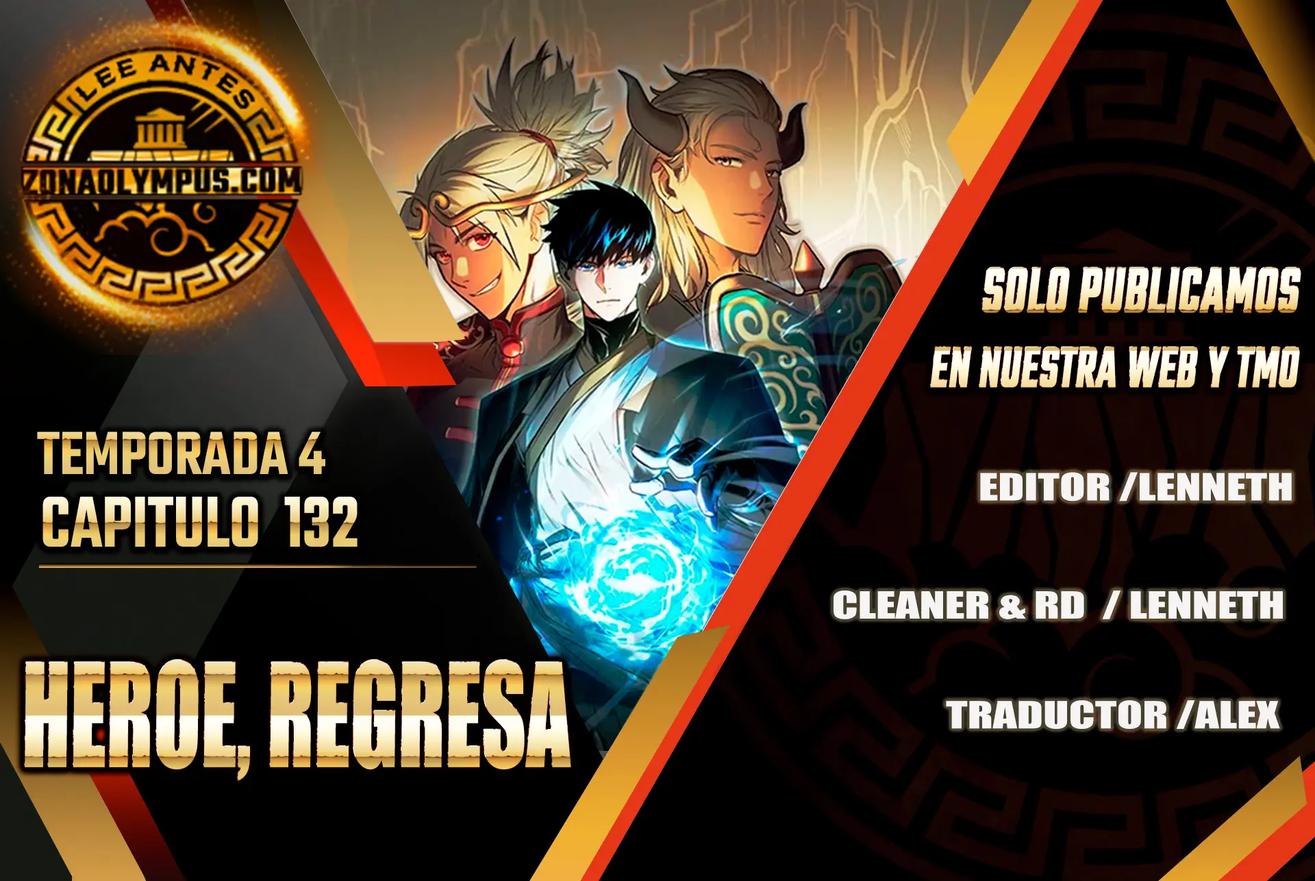 Heroe, regresa capítulo 132 página 1