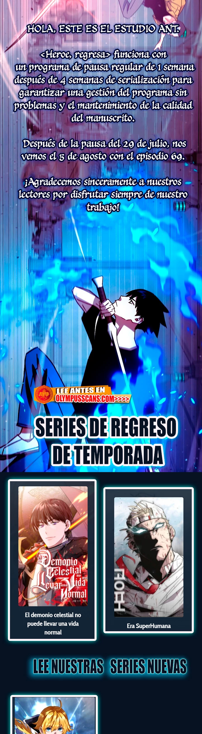 Heroe, regresa capítulo 68.05 página 1