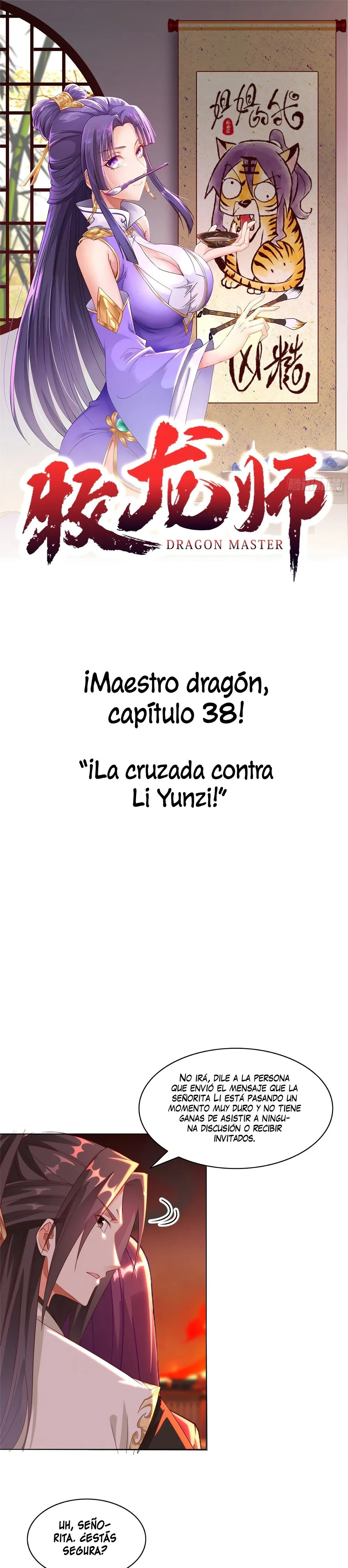 Maestro de dragones capítulo 38 página 1