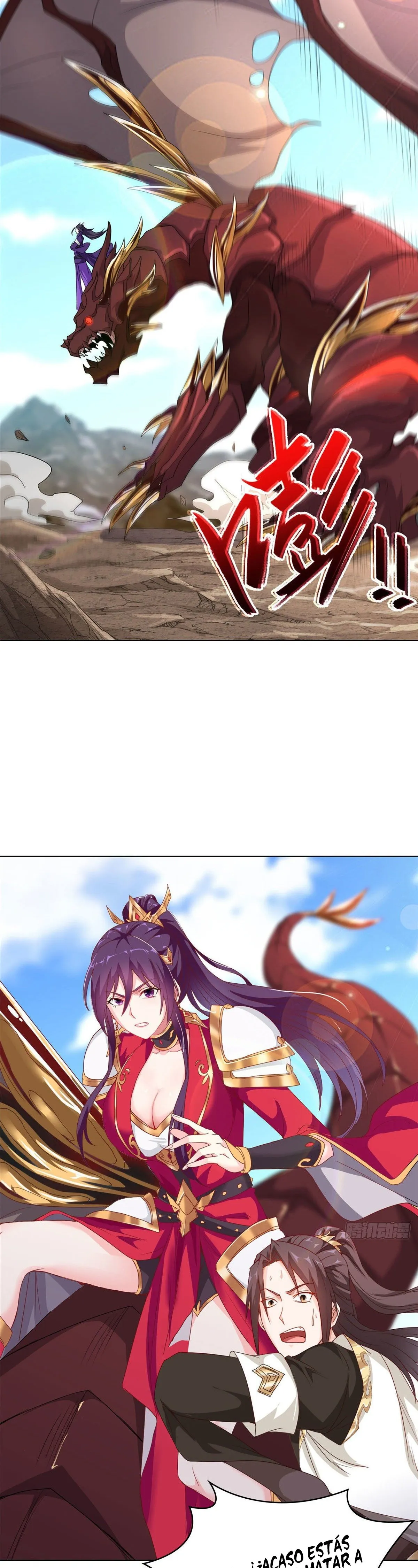 Maestro de dragones capítulo 4 página 2