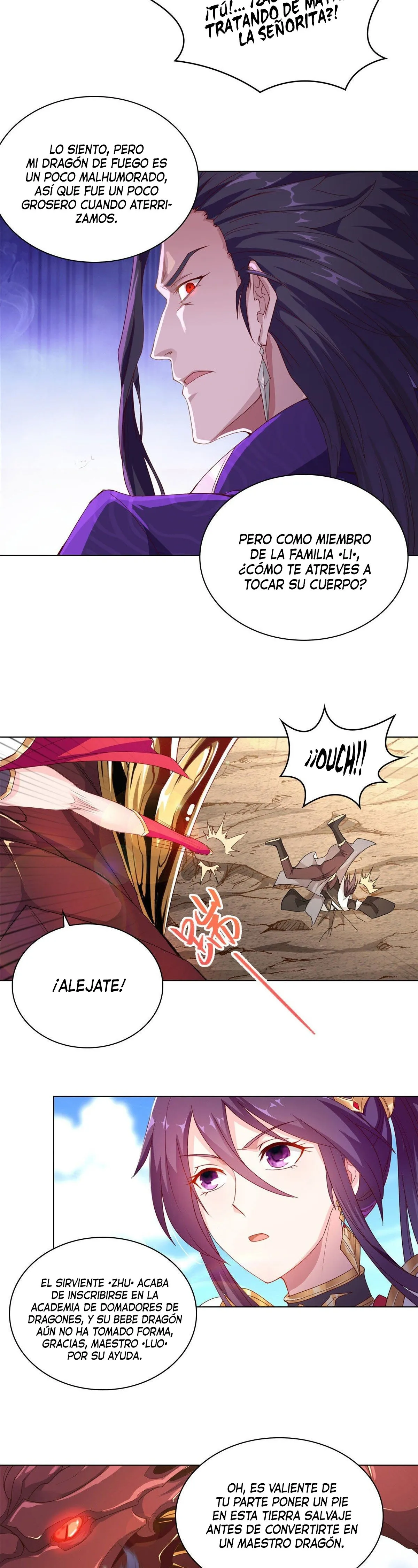 Maestro de dragones capítulo 4 página 3